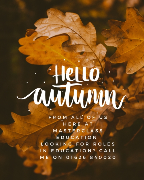 Welcome Autumn